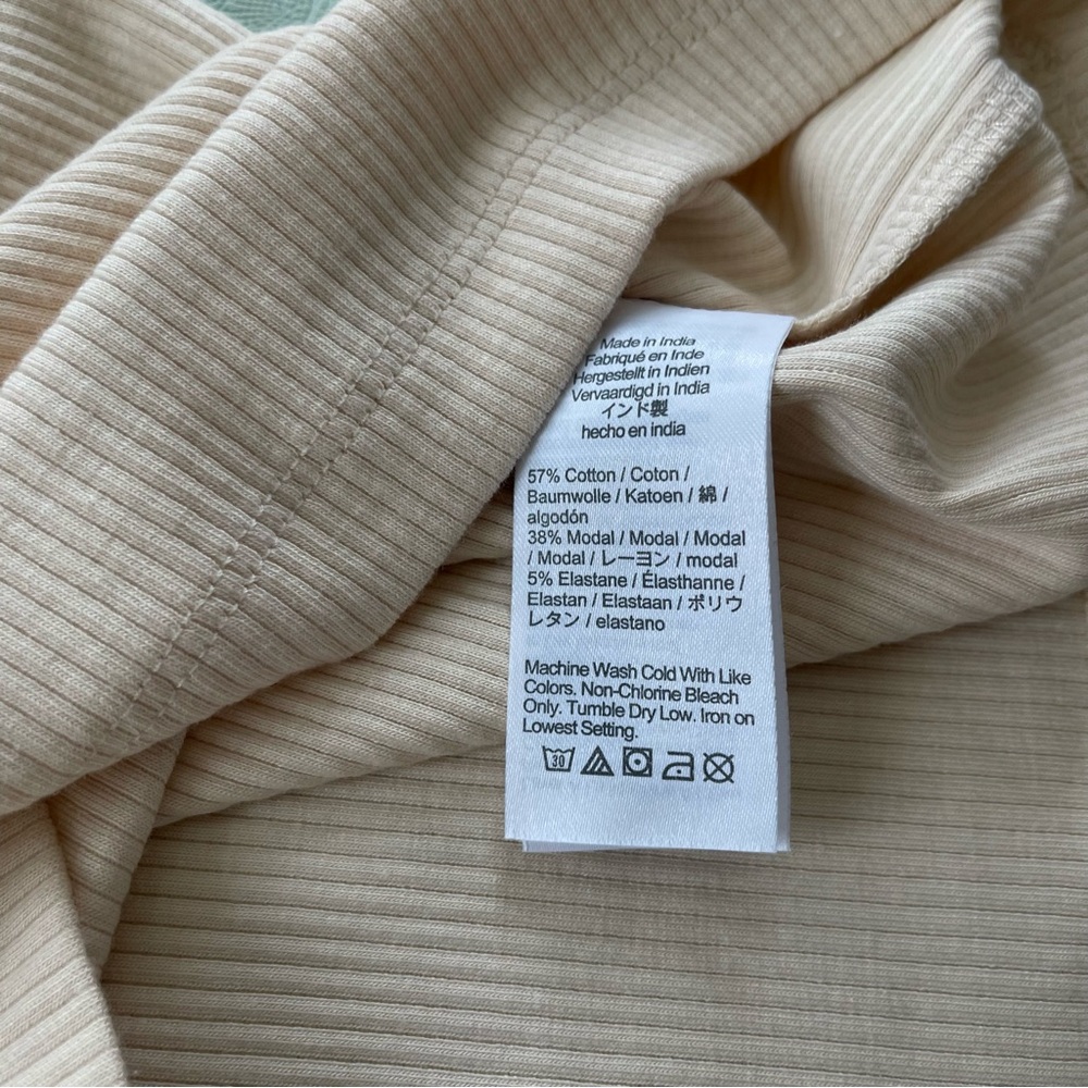 J Crew Long-Sleeve Button Henley Caribbean Sand - Picture 6 of 8